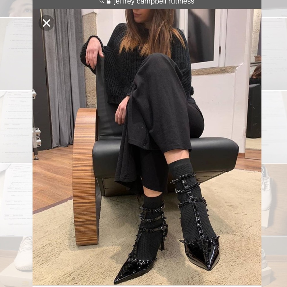 Jeffrey Campbell Ruthless-S women’s spike booties